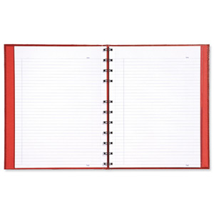 Blueline Notepro Wirebound Notebook A4 Red Ref A4.83
