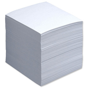 5 Star Refill Block for Noteholder Cube Approx. 750 Sheets of Paper 90x90mm White