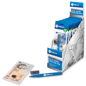 Safescan 30 Counterfeit Money Detector Pen Ref 111-0378 [Pack 10]
