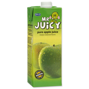 St Ivel Mr Juicy Apple Drink Carton Concentrated 1L Ref A07835 [Pack 12]