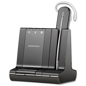Plantronics Savi 740 Headset Monaural DECT Cordless with Device Manager Ref 83542-12