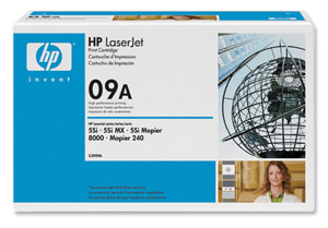 Hewlett Packard [HP] Laser Toner Cartridge Page Life 15000pp Black Ref C3909A