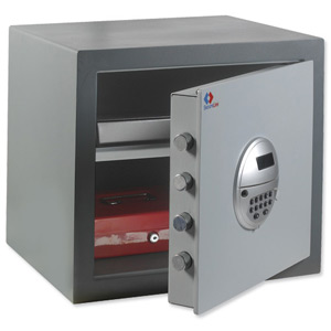 SecureLine SecureSafe Trend II-41E Security Safe Electronic Steel 8mm Door 38 Litre 54kg Ref SL02510