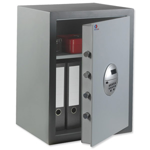 SecureLine SecureSafe Trend II-61E Security Safe Electronic Steel 8mm Door 60 Litre 73kg Ref SL02511