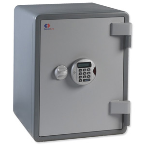 SecureLine SecureDisc SDI-52E Data Media Safe with Shelf Electronic Lock 13 Litre 71kg Ref SL03801