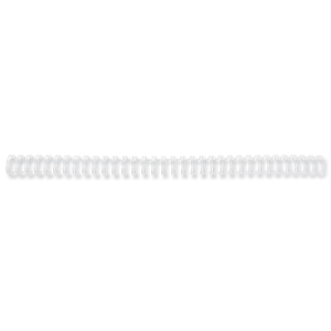 GBC Binding Wire Elements 34 Loop for 55 Sheets 6mm A4 White Ref RG810470 [Pack 100]