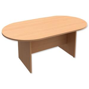 Trexus Boardroom Table W1800xD1000xH725mm Beech