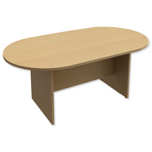 Trexus oardroom Table W1800xD1000xH725mm Oak