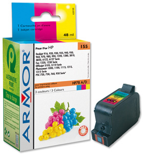 Armor Compatible Inkjet Cartridge High Yield 3 Colour [HP No.78 C6578AE Equivalent] Ref K20109