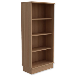 Adroit Virtuoso Bookcase Tall W800xD420xH1775mm Cherry Marbella