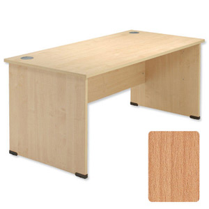 Sonix Classic Desk Rectangular W1200xD800xH725mm Beech Ref 35