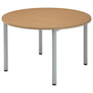 Sonix Table Circular 25mm Top Dia1200xH720mm Oak