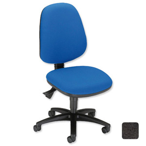 Sonix Alpha Operator Chair Asynchronous High Back Seat W480xD450xH450-580mm Onyx Black