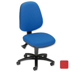 Sonix Alpha Operator Chair Asynchronous High Back Seat W480xD450xH450-580mm Burgundy
