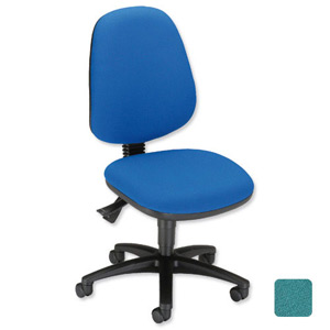 Sonix Alpha Operator Chair Asynchronous High Back Seat W480xD450xH450-580mm Jade Green