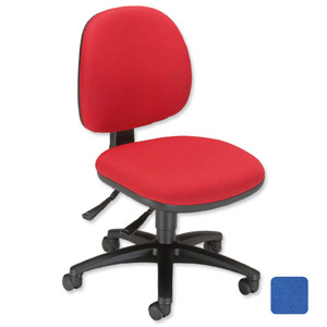 Sonix Gamma Permanent Contact Chair Medium Back Seat W480xD450xH430-540mm Ocean Blue