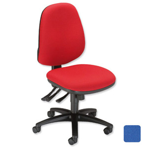 Sonix Gamma Operator Chair Asynchronous High Back Seat W480xD450xH430-540mm Ocean Blue