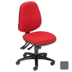 Sonix Gamma Operator Chair Asynchronous High Back Seat W480xD450xH430-540mm Shadow Grey