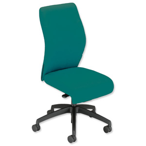 Sonix Poise Synchronous Medium Back Posture Seat W480xD440xH410-520mm Jade Green