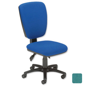 Trexus Premier High Back Operator Chair Asynchronous Seat W460xD450xH460-590mm Green