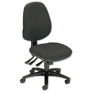 Sonix Jour J1 High Back Office Chair Seat W480xD450xH460-570mm Black