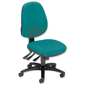 Sonix Jour J1 High Back Office Chair Seat W480xD450xH460-570mm Green