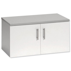 Tercel Eyas Modular Storage Standard Cupboard Unit W750xD400xH411mm White