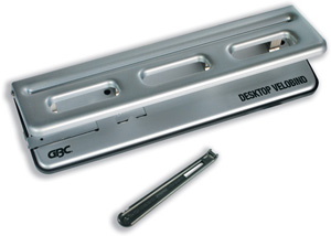 GBC Desktop Velobinder Strip Binder Binds 200 Sheets Punches 20x80gsm A4 Ref 9707121