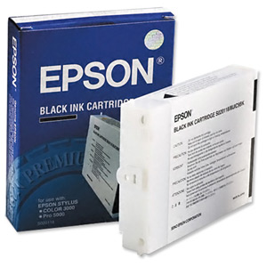 Epson Inkjet Cartridge Page Life 900pp Black Ref S020118