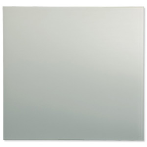 Sigel Artverum High Quality Tempered Glass Magnetic Board With Fixings 480x480mm White Ref GL111