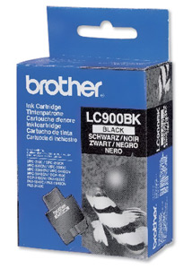 Brother Inkjet Cartridge Page Life 500pp Black Ref LC900BK