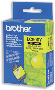 Brother Inkjet Cartridge Page Life 400pp Yellow Ref LC900Y