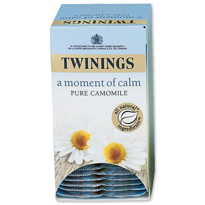 Twinings Infusion Tea Bags Individually-wrapped Camomile Ref A00809 [Pack 20]