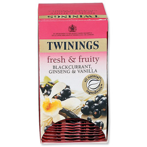 Twinings Infusion Tea Bags Individually-wrapped Blackcurrant Burst Ref A07556 [Pack 20]