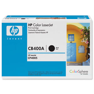 Hewlett Packard [HP] No. 642A Laser Toner Cartridge Page Life 7500pp Black Ref CB400A