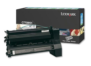 Lexmark Laser Toner Cartridge Return Program High Yield 10000pp Black [for C770 C772] Ref C7700KH