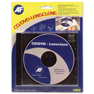 AF CD-Lensclene Cleaning CD for Lenses of CD-ROM CD-R and Audio CD Drives Ref CDL000