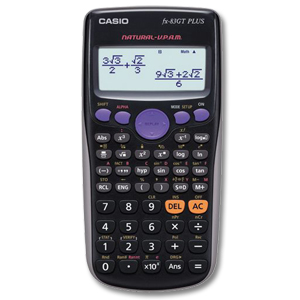 Casio Calculator Scientific Engineering Battery-power Multifunction 10pl2 Digit 85x155x12mm Ref FX83GT