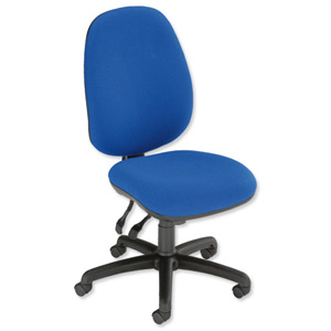Trexus Heavy Duty Wellington 24/7 Operator Chair Seat W500xD490xH460-580mm Blue