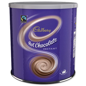 Cadbury Chocolate Break Fairtrade Hot Chocolate Powder 70 Servings 2Kg Ref A00669