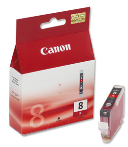 Canon CLI-8 Inkjet Cartridge Page Life 307pp Red Ref 0626B001