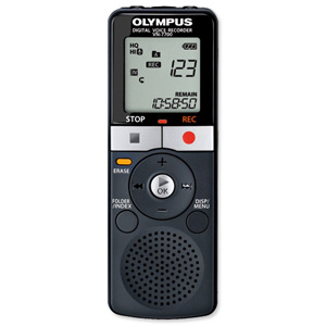Olympus VN-7700 Digital Notetaker Recorder 2GB Black Ref VN7700