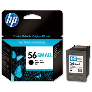 Hewlett Packard [HP] No. 56 Inkjet Cartridge Page Life 190pp 4.5ml Black Ref C6656GE Ident: 809C