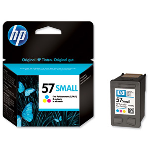 Hewlett Packard [HP] No. 57 Inkjet Cartridge Page Life 165pp 4.5ml Colour Ref C6657GE Ident: 809E