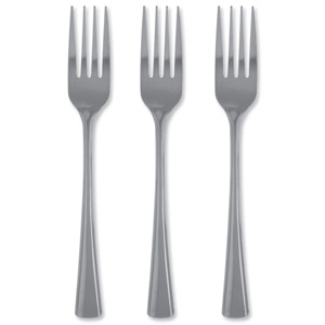 CaterX Forks Stainless Steel Ref SF868 [Pack 6]