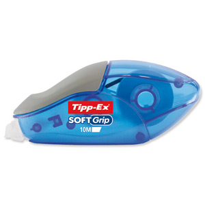 Tipp-Ex Soft Grip Correction Tape Roller 5mmx10m Ref 895933 [Pack 10]