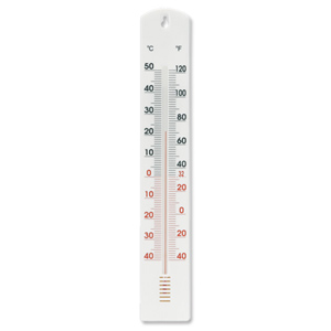 Basic Thermometer for Home or Workplace Alcohol in Glass Tube