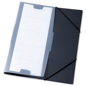 Durable Office Coach Elasticated Folder Plus Graphite Ref 2472/57 [Pack 10]