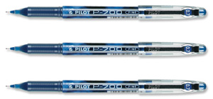 Pilot P700 Gel Rollerball Pen Needle Point 0.7mm Tip 0.5mm Line Blue Ref BLP7003 [Pack 12]