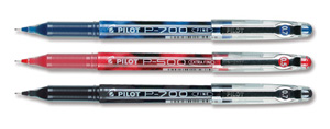 Pilot P700 Gel Rollerball Pen Needle Point 0.7mm Tip 0.5mm Line Red Ref BLP7002 [Pack 12]